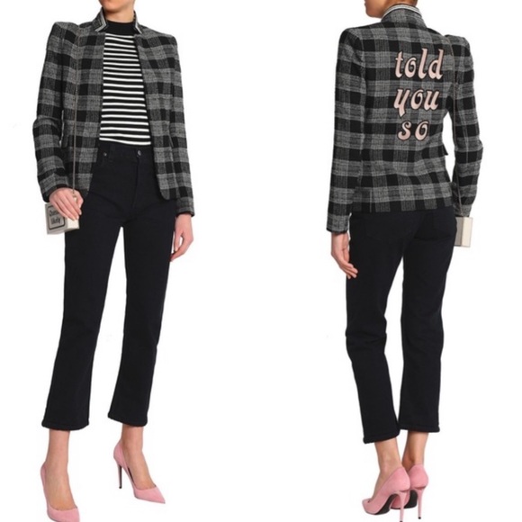 Alice + Olivia Jackets & Blazers - Alice + Olivia Harris Told You So Blazer